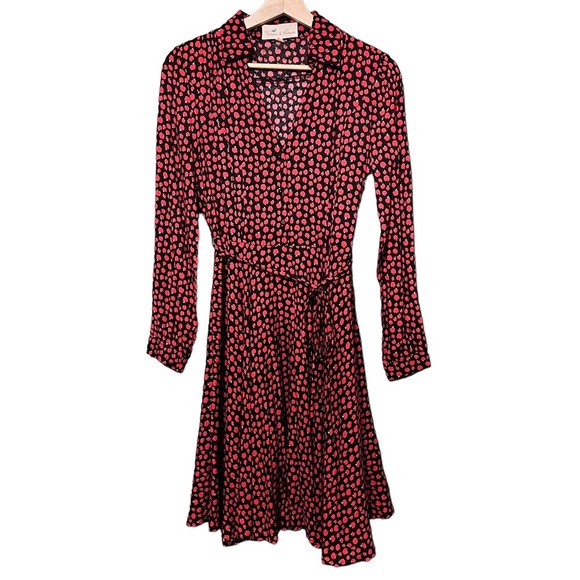 Tatiana & Natouchi Apple Print A-Line Circle Midi Dress XS - Picture 4 of 16